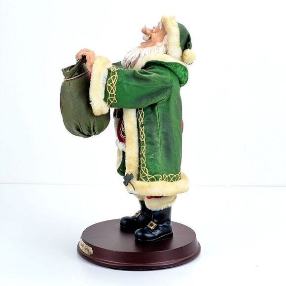 The Ireland Christmas Santa Figure Made in Dublin High Quality  Irish Santa - Picture 6 of 12